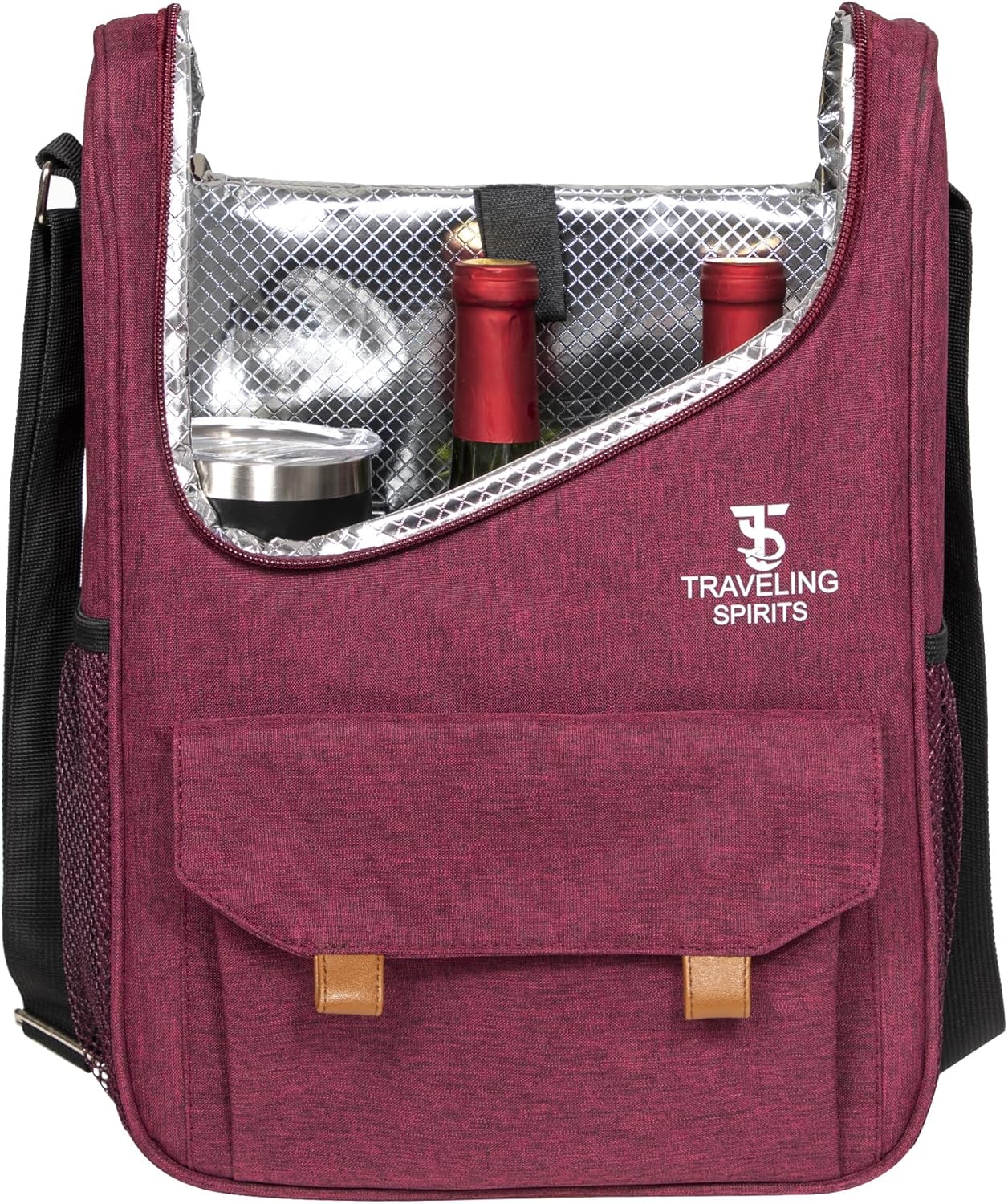 Insulated Wine Travel Bag or Wine Suitcase for your Favorite Traveling Spirits - Couple Of Items